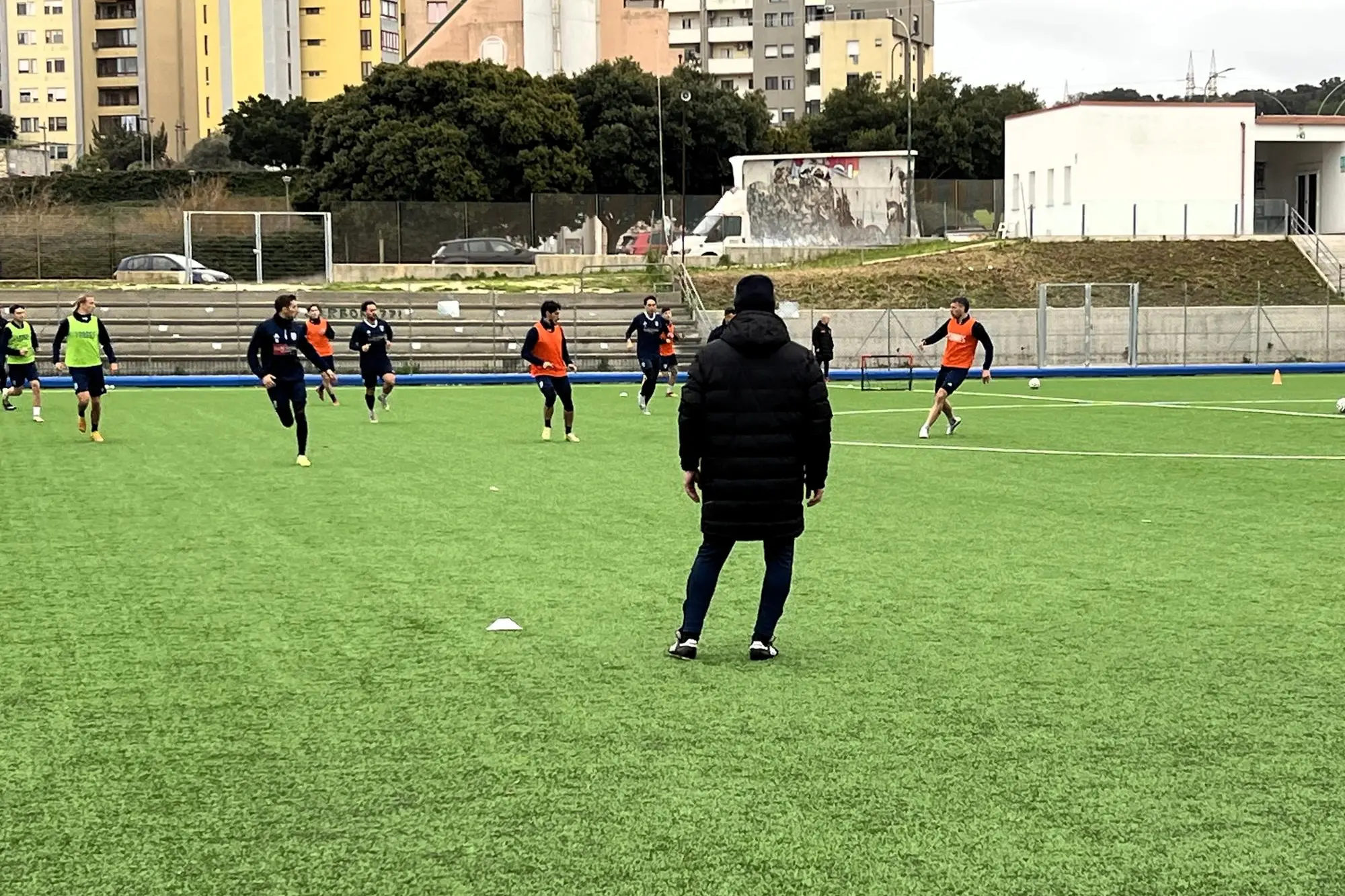 La Torres in allenamento (foto G. Marras)