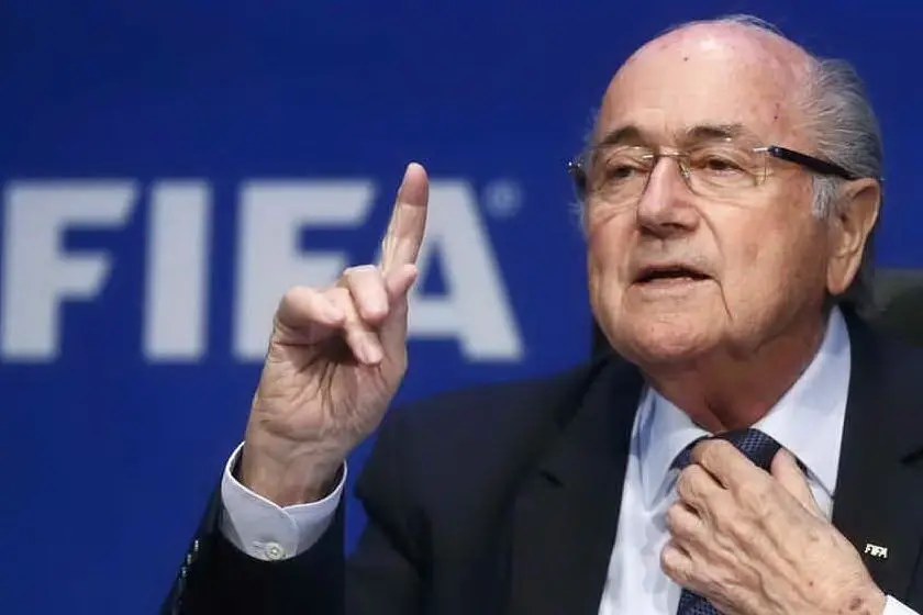 Joseph Blatter (archivio L'Unione Sarda)