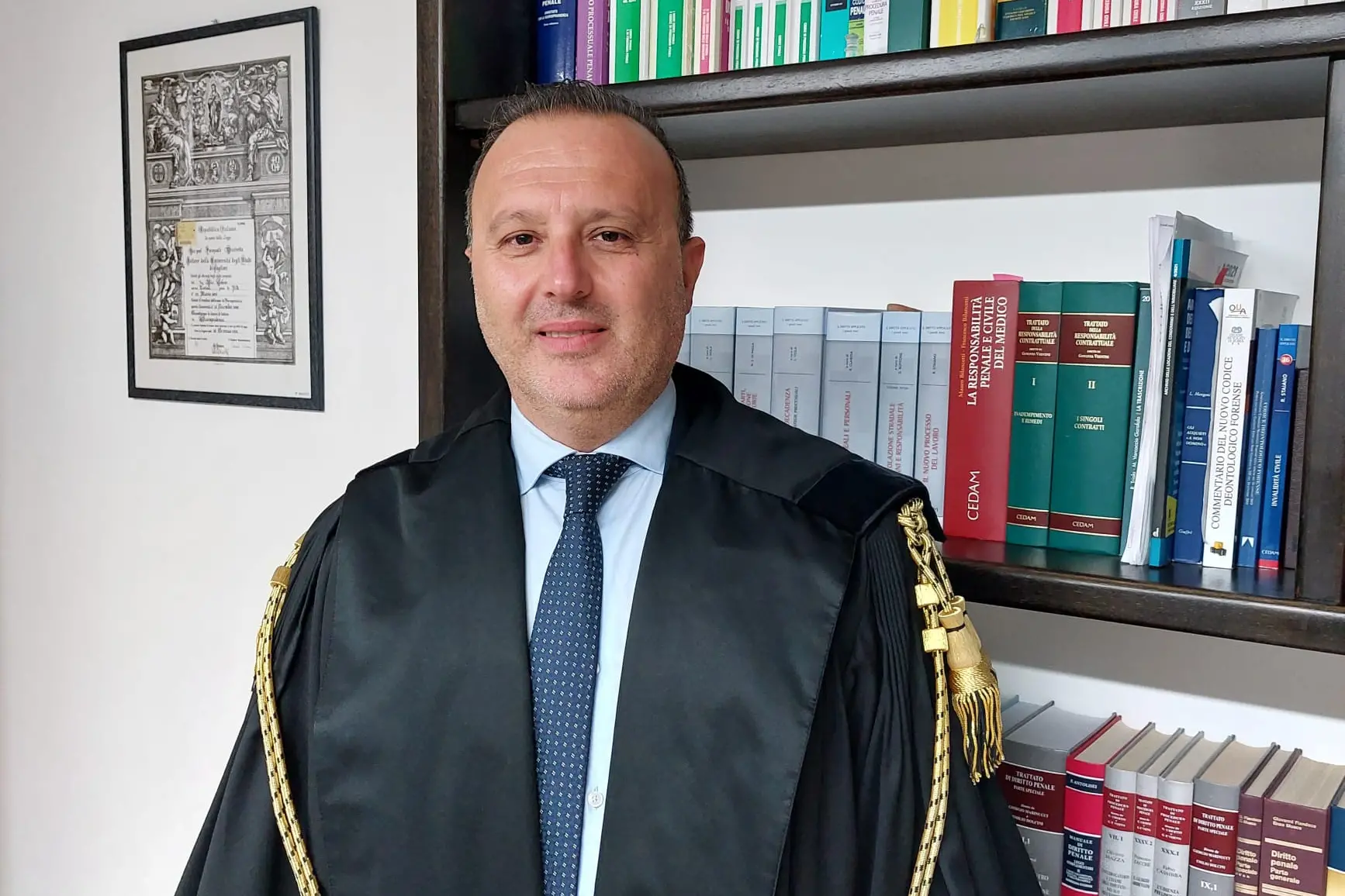 Vito Cofano, 47 anni, avvocato di Tortolì (foto Secci)