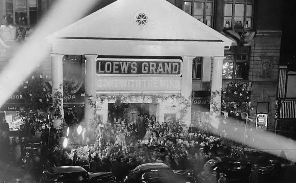 Il debutto ad Atlanta il 15 dicembre 1939