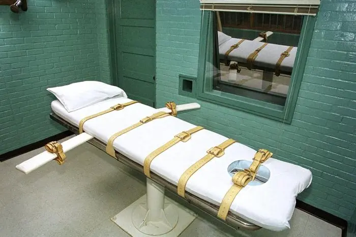 Una stanza per l'esecuzione della pena di morte (Ansa)