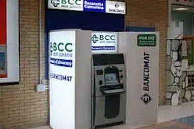 Un bancomat della Bcc