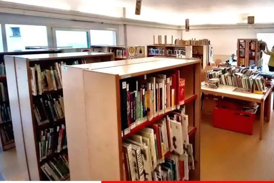 La Biblioteca Satta di Nuoro (foto Fb Biblioteca Satta)