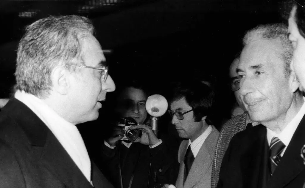 Francesco Cossiga e Aldo Moro