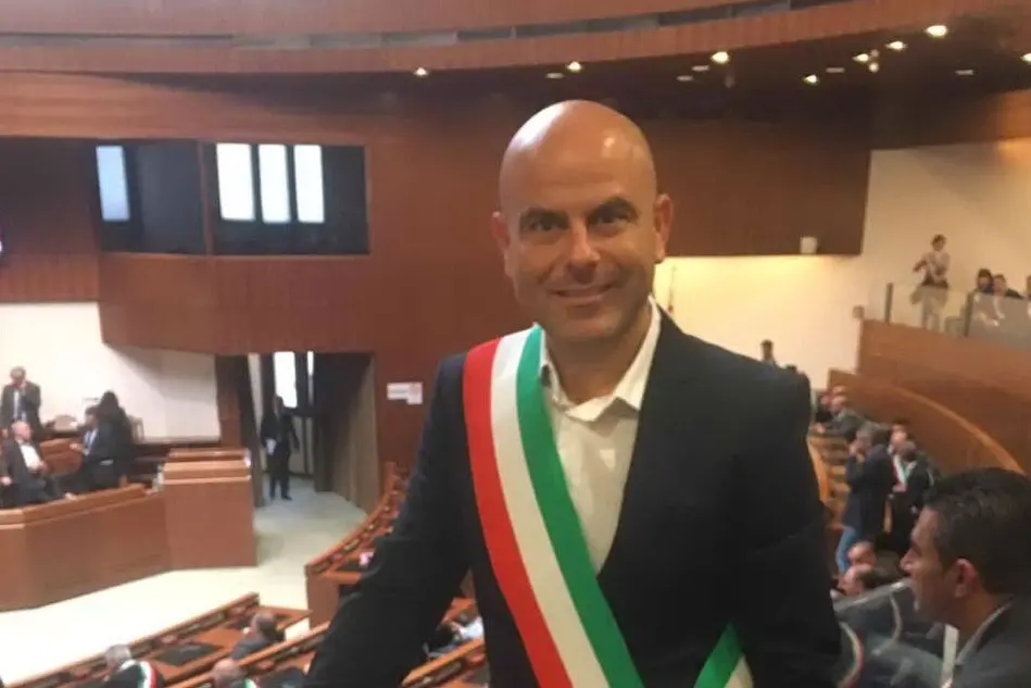 Il sindaco Alessandro Scano (Raffaele Serreli)