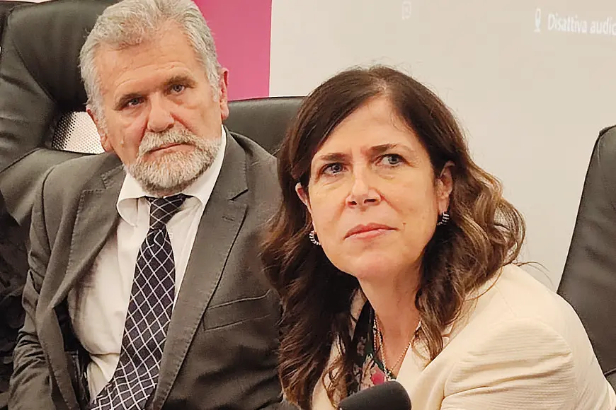 Armando Bartolazzi e Alessandra Todde