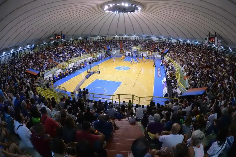 Il Palasport di Cagliari durante la 5^ edizione del City of Cagliari