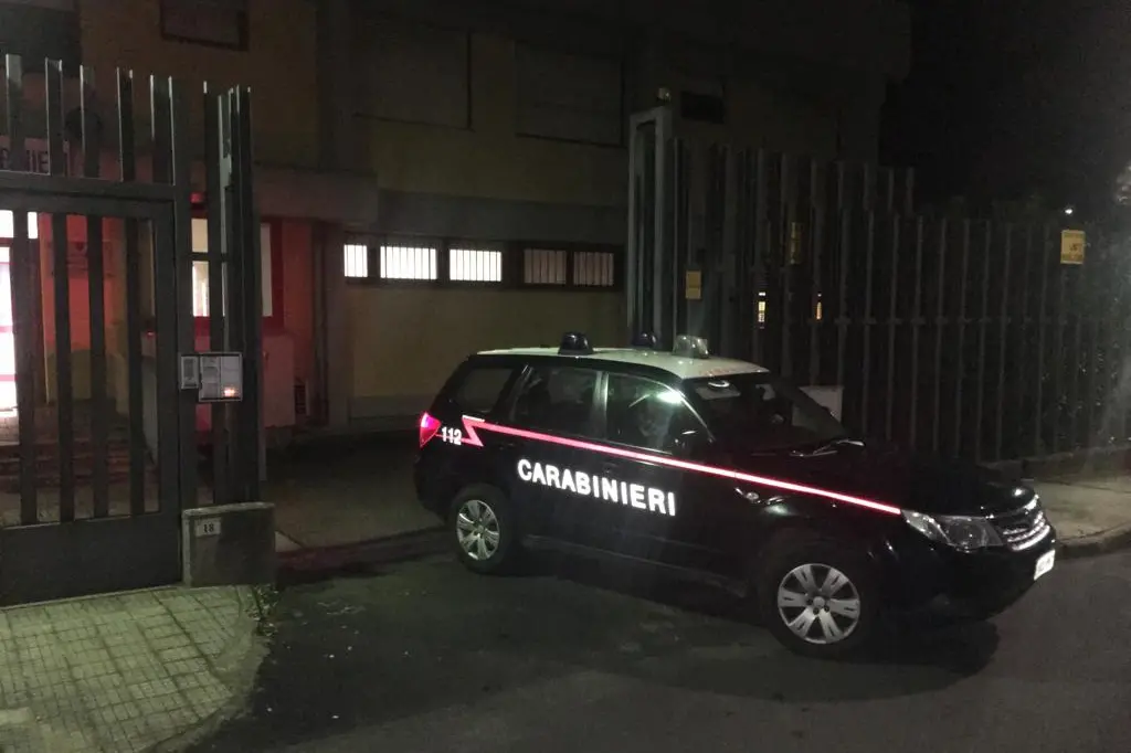 La stazione dei carabinieri di Arbus (Archivio L'Unione Sarda)