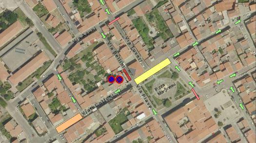 Sorso, via al piano di rifacimento strade: cambia la viabilità