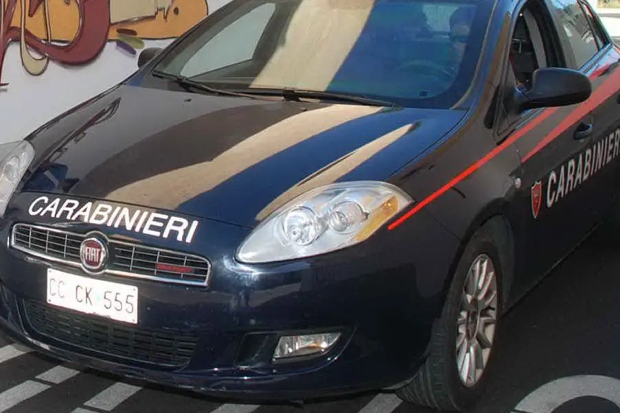Una pattuglia dei carabinieri