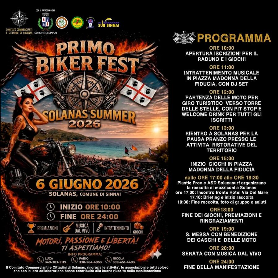 A Solanas la prima edizione del 