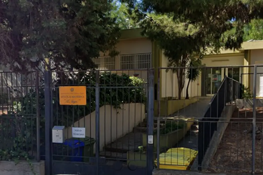 La scuola Ada Negri a Cagliari