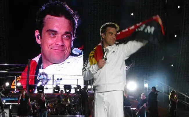 Williams durante una tournée in Germania