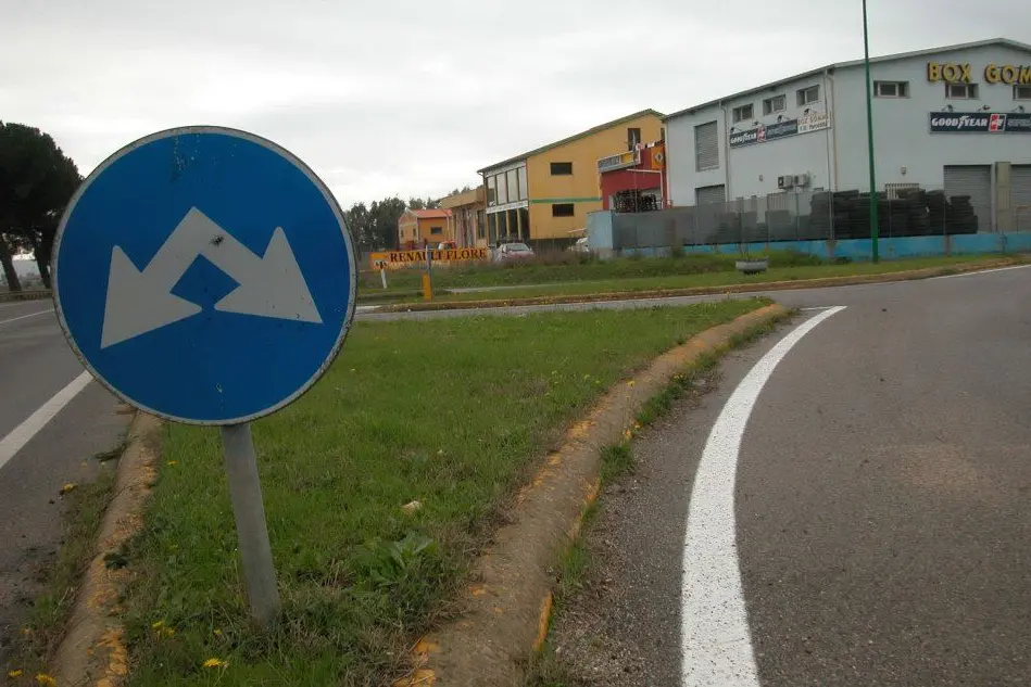 L'area industriale di Senorbì