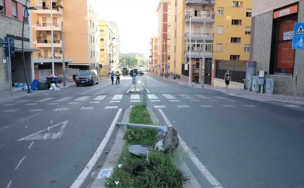Il luogo dell'incidente (L'Unione Sarda - Almiento)
