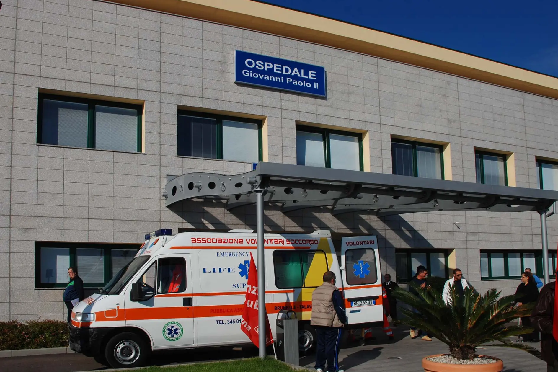 Il pronto soccorso dell'Ospedale Giovanni Paolo II. (Archivio L'Unione Sarda - Satta)