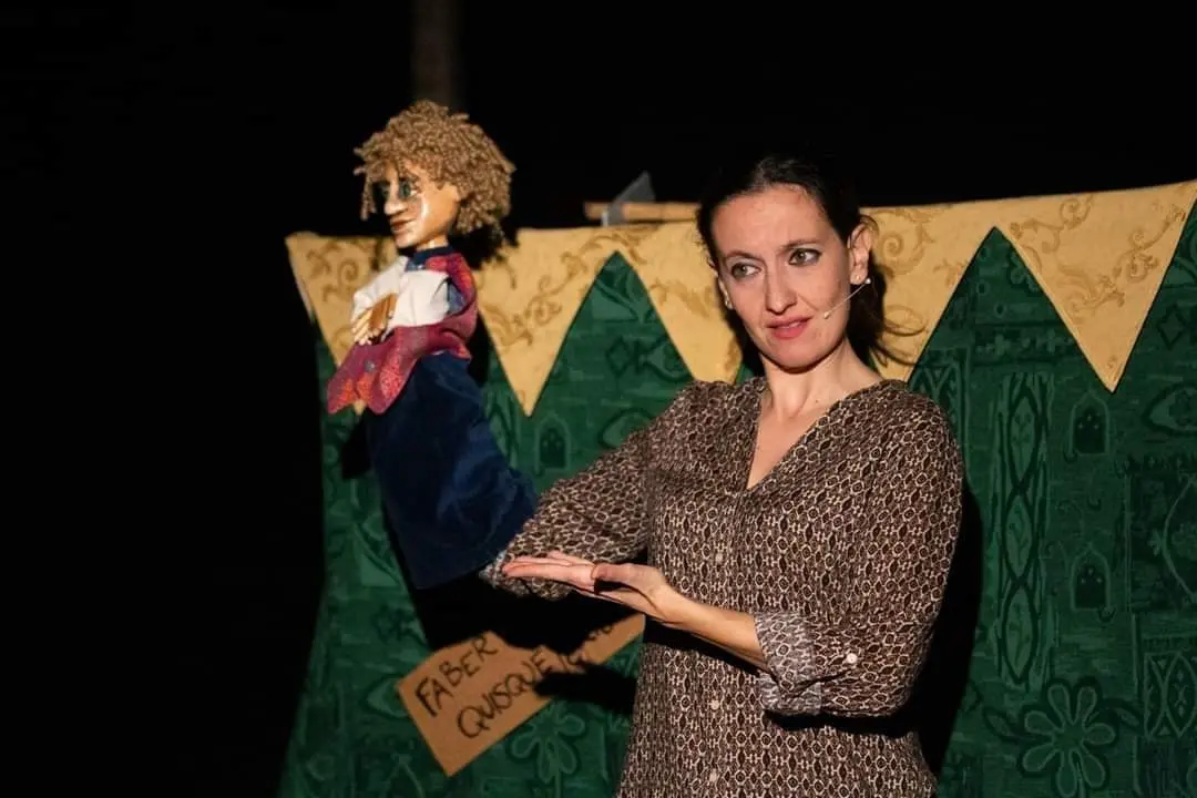 L'attrice Valentina Vecchio