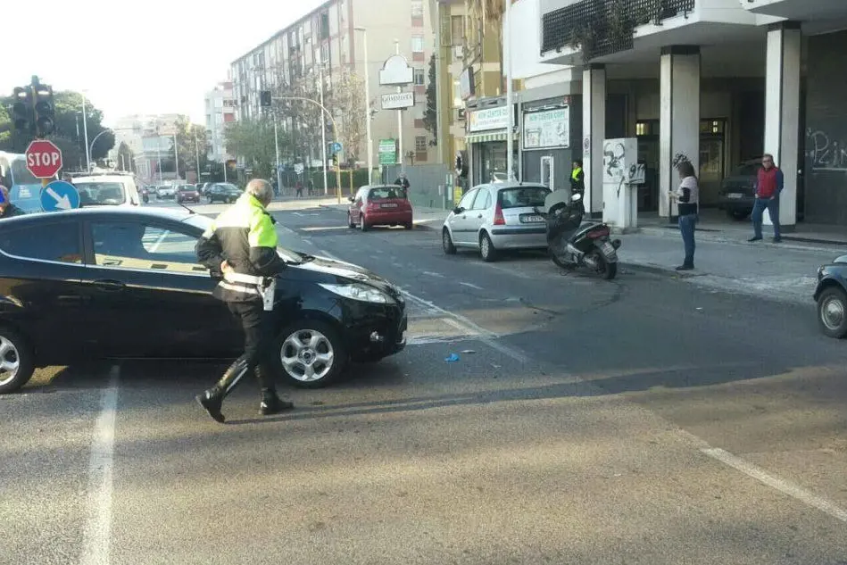Il luogo dell'incidente