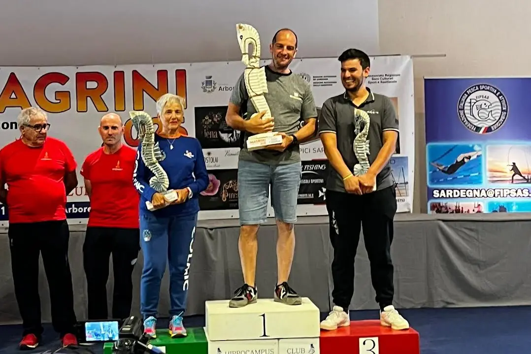 I vincitori del memorial Alessandro Magrini ad Arborea