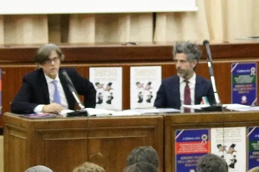 Da sinistra, Luigi Patronaggio e Andrea Vacca