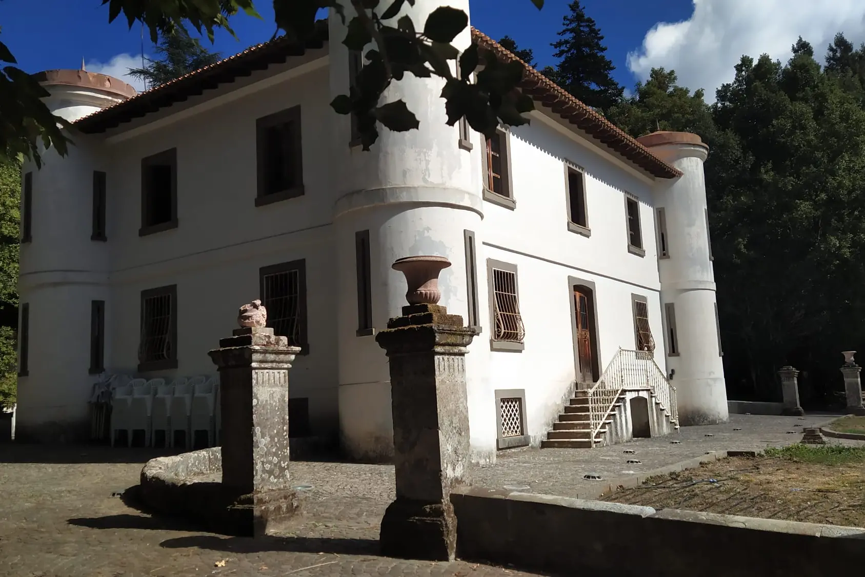 Villa Piercy a Badde Salighes (foto Oggianu)