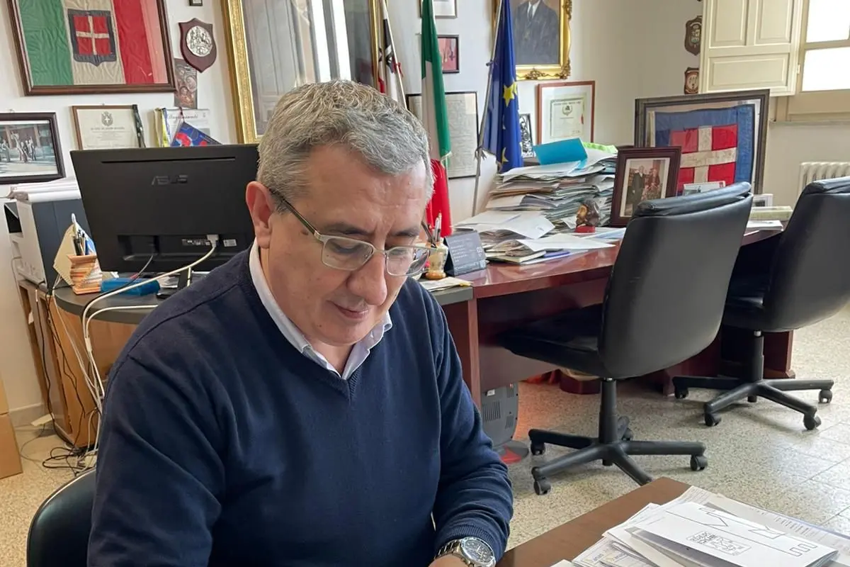 Il sindaco Umberto Oppus