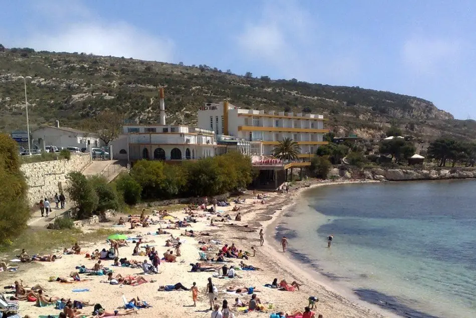 L'hotel Calamosca a Cagliari