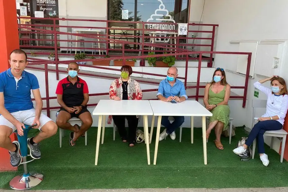 La conferenza di presentazione (foto Pala)