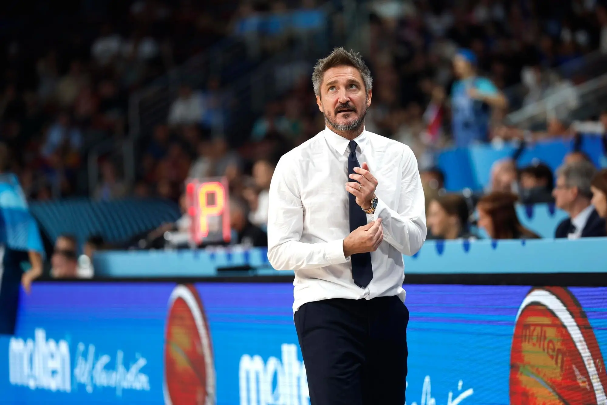 Gianmarco Pozzecco (Ansa-Epa)