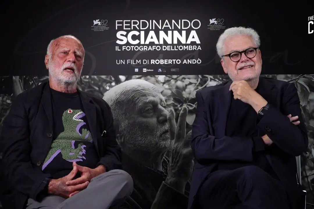 Scianna e Andò alla presentazione del film “Il fotografo dell’ombra”