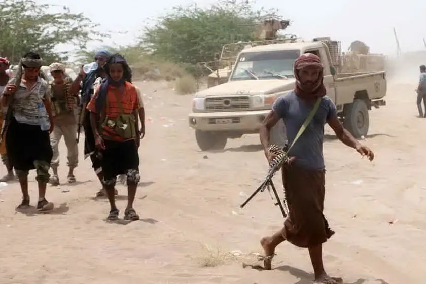 Un'immagine della guerra civile in Yemen (Archivio L'Unione Sarda)