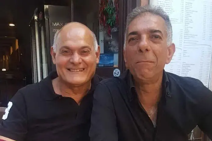 Da sinistra: Sergio Pilloni e Alessio Podda (foto L'Unione Sarda/a.p.)