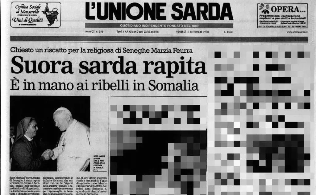 #AccaddeOggi: 10 settembre 1998, suor Marzia sequestrata a Mogadiscio