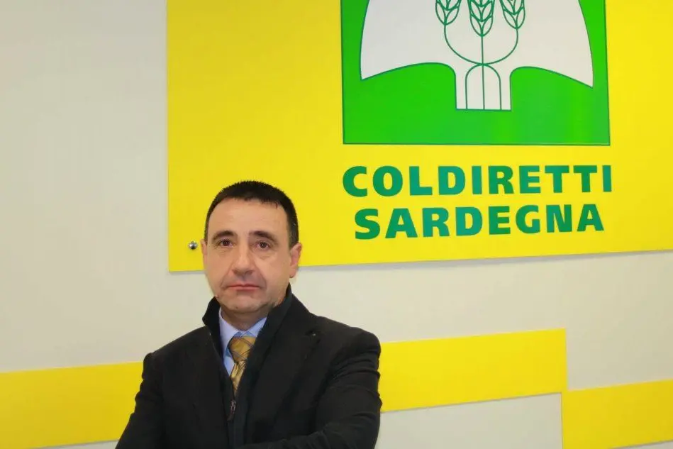 Battista Cualbu, presidente di Coldiretti Sardegna (Archivio L'Unione Sarda)