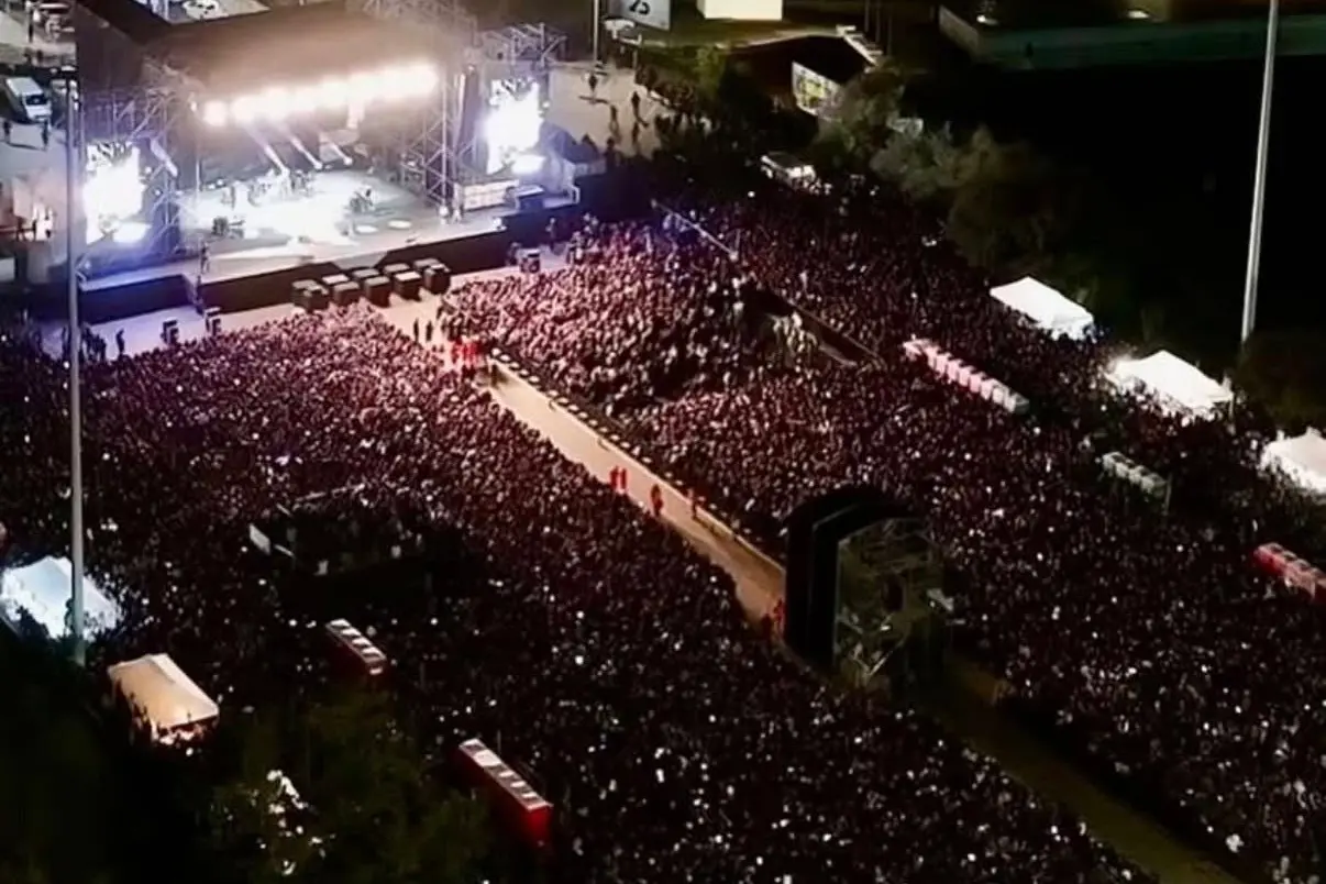 Il concerto di Max Pezzali a Sassari
