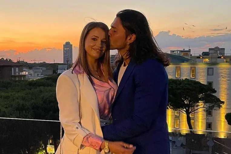 Luca Onestini e Ivana Mrazova (foto Instagram)