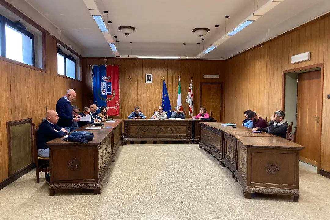 Consiglio comunale a Ghilarza (foto Orbana)