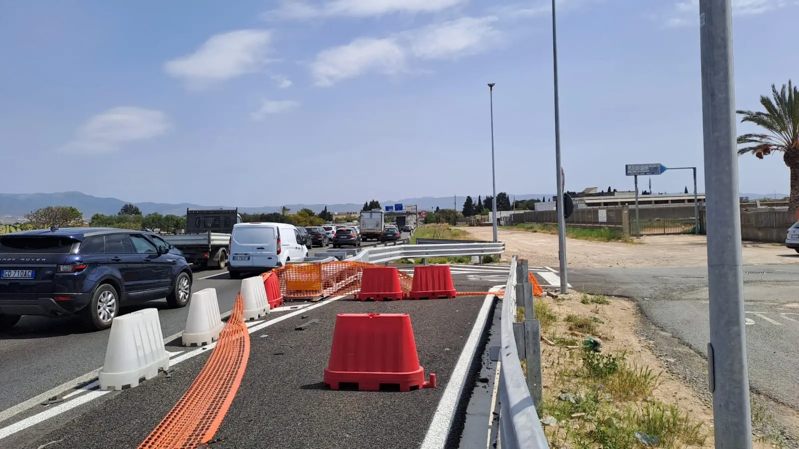 Svincolo 554 via XXI Aprile (foto Lapenna)