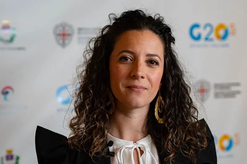 Claudia Giagoni, assessora al Turismo e commercio di Arzachena (foto Comune di Arzachena)