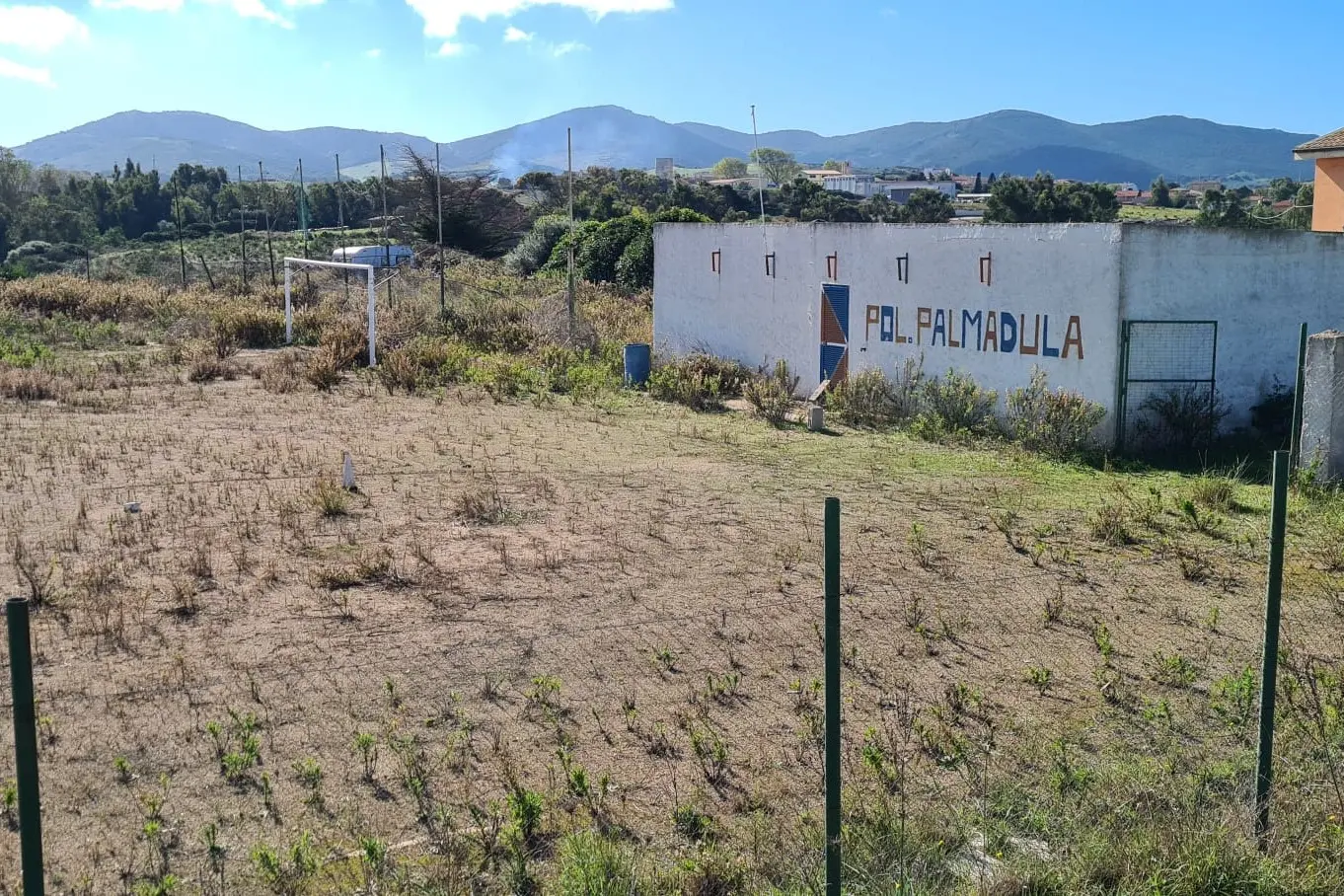 Il campo sportivo di Palmadula (L'Unione Sarda - Tellini)