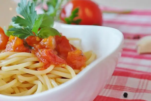 Un piatto di pasta (foto Ansa)