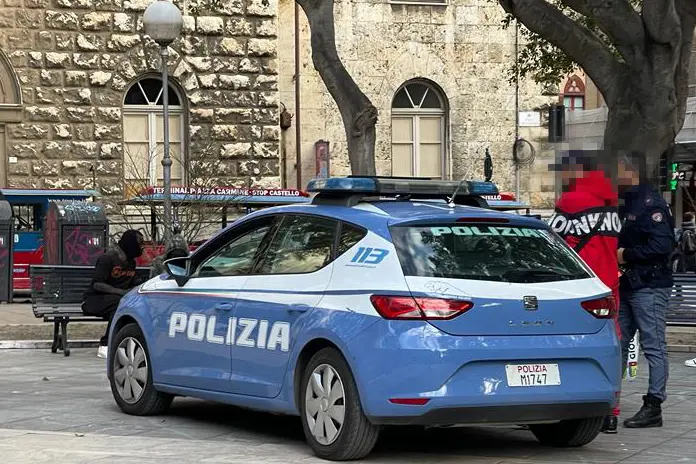 Polizia a Cagliari (Foto Ungari)
