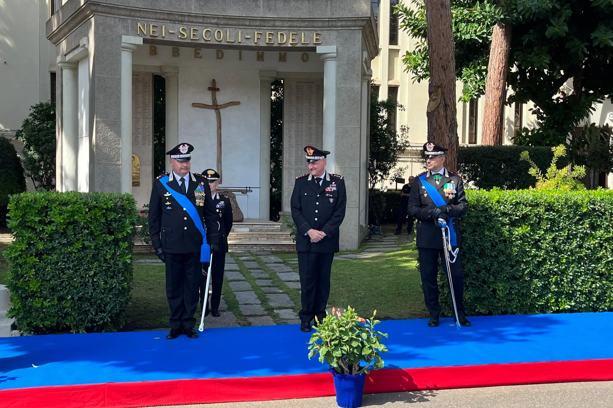 Il cambio della guardia al comando della Legione Sardegna  (Vercelli)