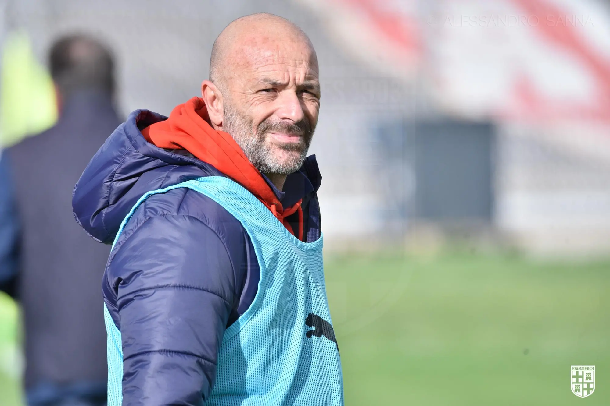 Il tecnico Alfonso Greco (foto Torres-A. Sanna)