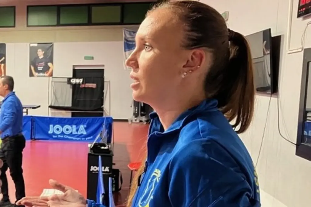 La coach del Norbello Olga Dzelinska (Foto concessa Ufficio Stampa TT Norbello)
