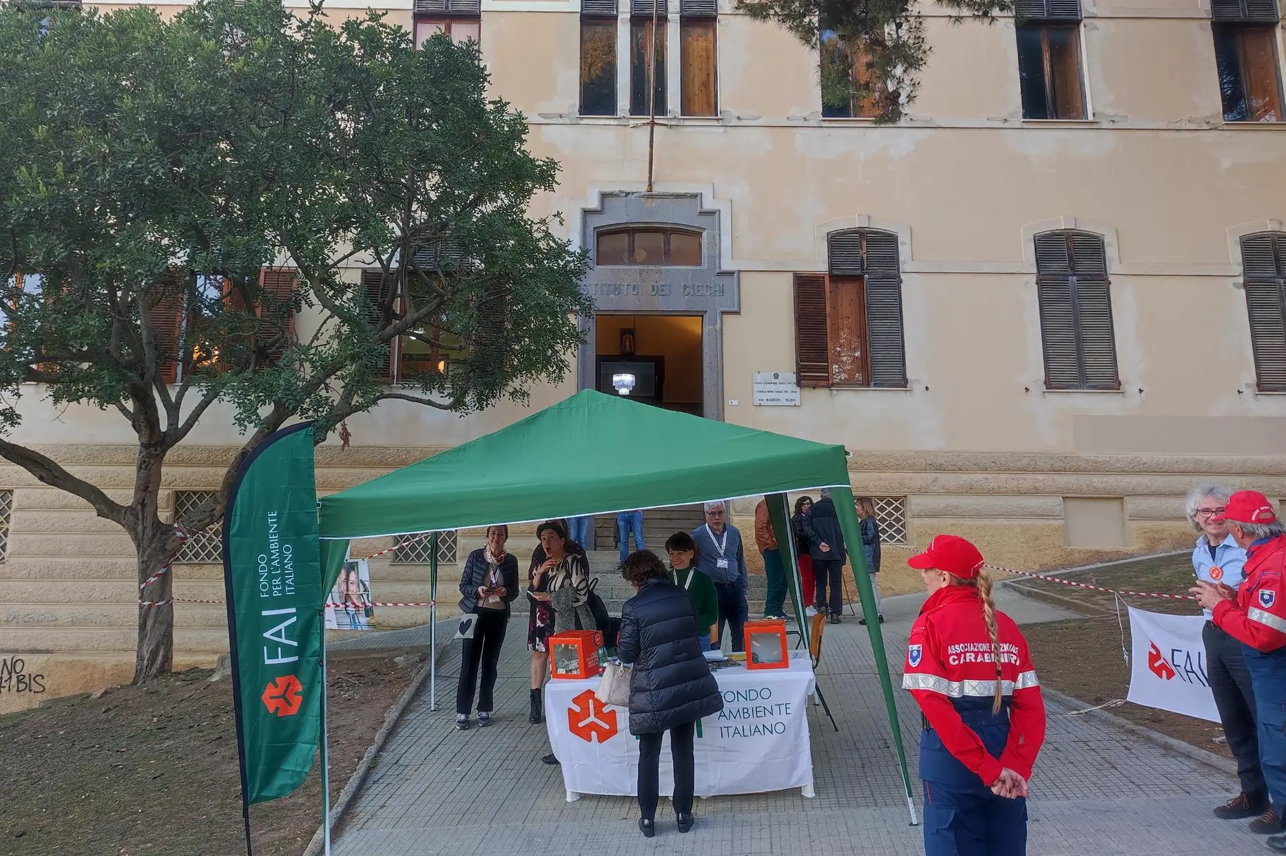 L'Istituto dei ciechi di Cagliari, aperto per le giornate Fai (L'Unione Sarda)