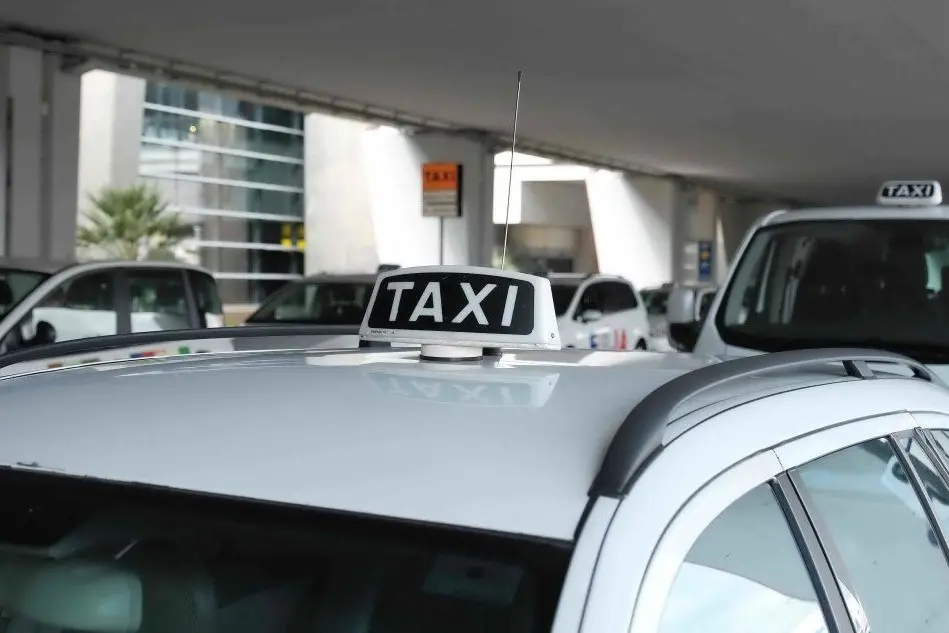 Taxi in aeroporto