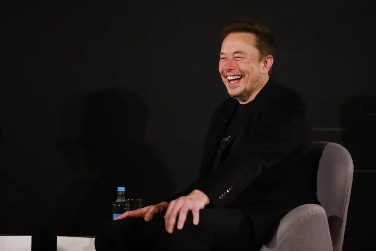 Elon Musk (foto Ansa)