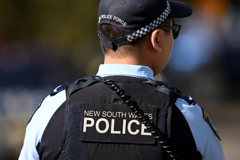Polizia australiana (foto Ansa)