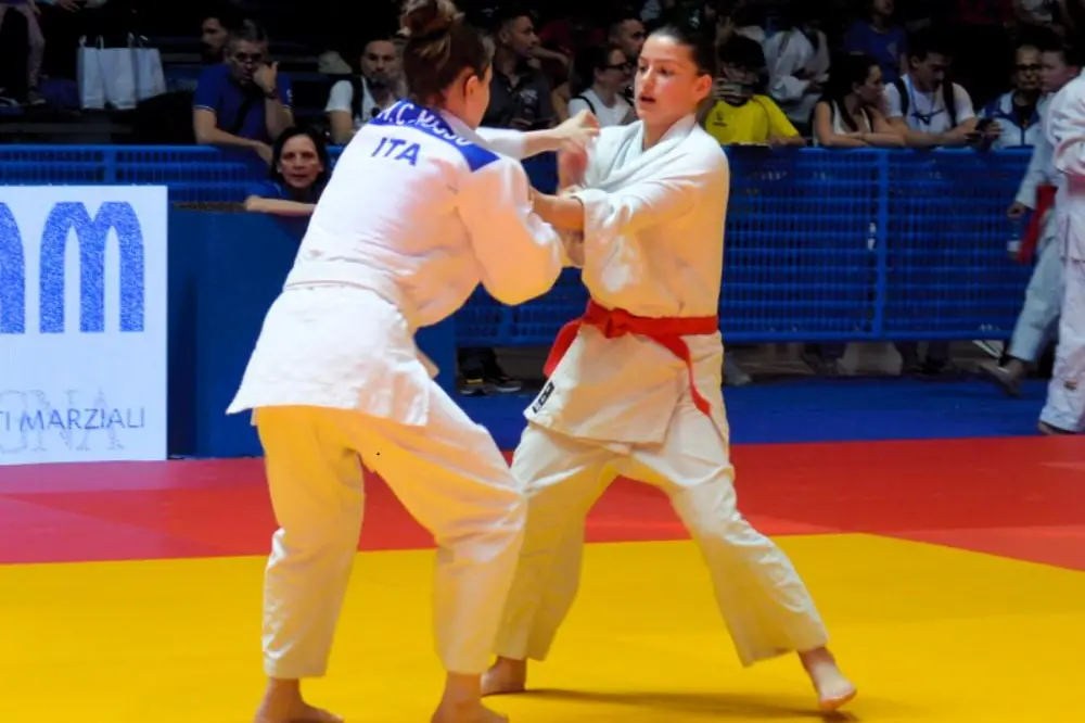Un'immagine della manifestazione di judo del Geovillage (foto concessa)
